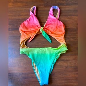 Reef multicolor one piece bikini